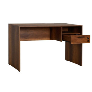 Γραφείο εργασίας Concept Megapap χρώμα καρυδί 120x60x75εκ. - Image 4