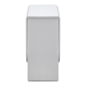 Τραπέζι Winslet Megapap επεκτεινόμενο χρώμα λευκό 34(63+63)x80x76εκ. - Image 5