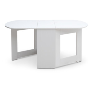 Τραπέζι Winslet Megapap επεκτεινόμενο χρώμα λευκό 34(63+63)x80x76εκ. - Image 6