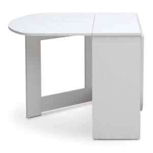 Τραπέζι Winslet Megapap επεκτεινόμενο χρώμα λευκό 34(63+63)x80x76εκ. - Image 8