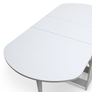 Τραπέζι Winslet Megapap επεκτεινόμενο χρώμα λευκό 34(63+63)x80x76εκ. - Image 9