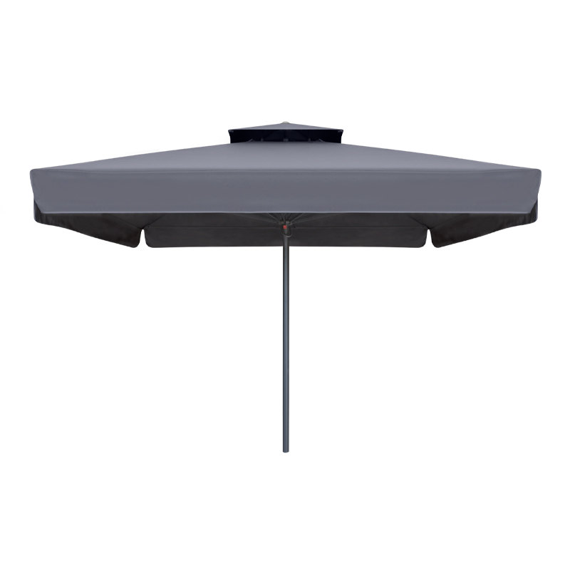 Ομπρέλα επαγγελματική Juno Megapap τηλεσκοπική αλουμινίου χρώμα ανθρακί 4x4m. Ομπρέλα επαγγελματική Juno Megapap τηλεσκοπική αλουμινίου χρώμα ανθρακί 4x4m.