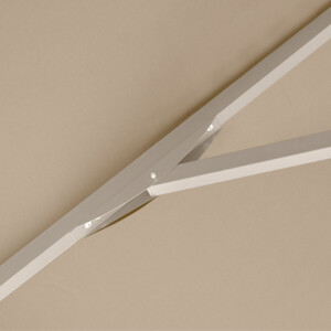 Ομπρέλα κήπου Zola Megapap αλουμινίου χρώμα εκρού 2x3m. - Image 5