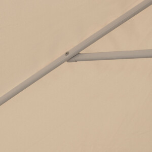 Ομπρέλα κήπου Capri Megapap αλουμινίου χρώμα εκρού Ø3m. - Image 4