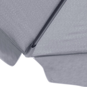 Ομπρέλα κήπου Capri Megapap αλουμινίου χρώμα ανθρακί Ø3m. - Image 5