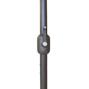 Ομπρέλα κήπου Capri Megapap αλουμινίου χρώμα ανθρακί Ø3m. - Image 6