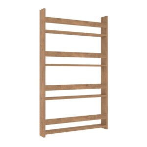 Επιτοίχια βιβλιοθήκη - ραφιέρα Montessori Megapap χρώμα pine oak 74x10x120εκ. - Image 4