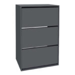 Παπουτσοθήκη Nave Megapap 18 ζευγών χρώμα ανθρακί 73,6x24x110εκ. - Image 6