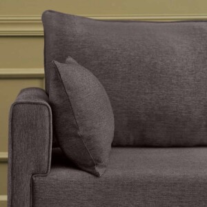 Καναπές Bella Megapap διθέσιος υφασμάτινος χρώμα καφέ 177x81x85εκ. - Image 4