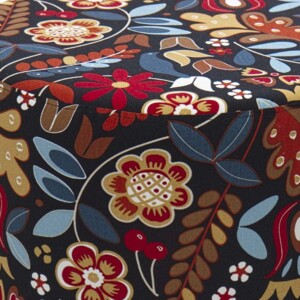 Σκαμπώ κύλινδρος Dalbi Megapap υφασμάτινο χρώμα πολύχρωμο 40x40x40εκ. - Image 3