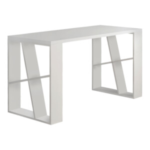 Γραφείο εργασίας Honey Megapap χρώμα λευκό 137x60x75εκ - Image 2