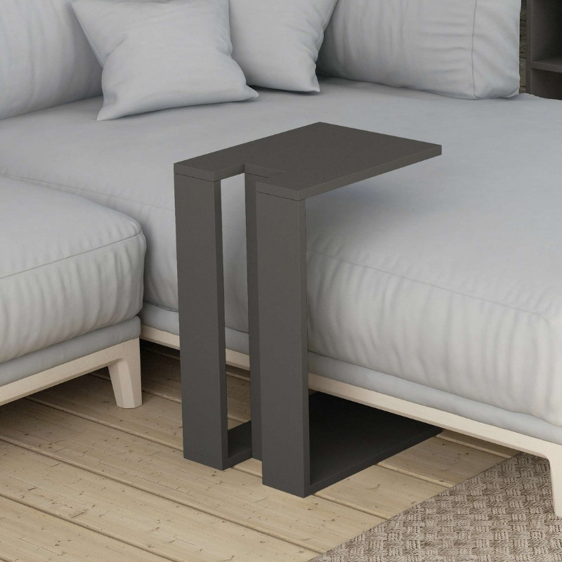 Τραπεζάκι βοηθητικό Muju Megapap χρώμα ανθρακί 30x40x57εκ. Τραπεζάκι βοηθητικό Muju Megapap χρώμα ανθρακί 30x40x57εκ.