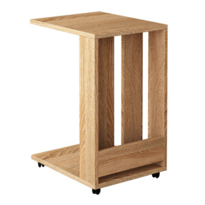 Τραπεζάκι βοηθητικό Edi Megapap χρώμα sapphire oak 37x45x60εκ. - Image 5