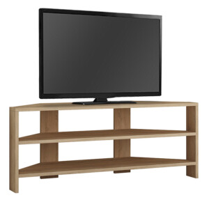 Έπιπλο τηλεόρασης γωνιακό Thales Megapap χρώμα sapphire oak 110x36x45εκ. - Image 3