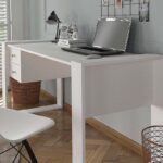 Γραφείο εργασίας Fernando Megapap χρώμα λευκό 158,4x60x72,2εκ. - Image 5