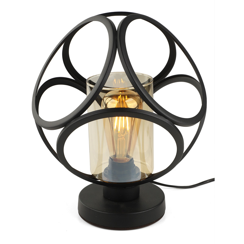 Φωτιστικό επιτραπέζιο Silvia Megapap E27 μεταλλικό χρώμα μαύρο 20x20x25εκ. Φωτιστικό επιτραπέζιο Silvia Megapap E27 μεταλλικό χρώμα μαύρο 20x20x25εκ.