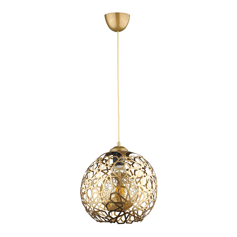 Φωτιστικό οροφής Dominico Megapap E27 μεταλλικό μονόφωτο χρώμα χρυσό 24x24x70εκ. Φωτιστικό οροφής Dominico Megapap E27 μεταλλικό μονόφωτο χρώμα χρυσό 24x24x70εκ.