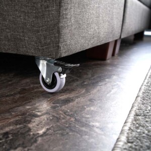 Γωνιακός καναπές - κρεβάτι Manama Megapap δεξιά γωνία υφασμάτινος χρώμα ανθρακί 280x206x85εκ. - Image 5