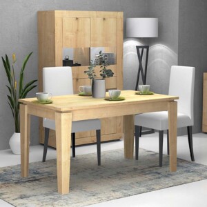 Τραπέζι Helmut Megapap επεκτεινόμενο χρώμα φυσικό οξιάς 160/200x90x76εκ. - Image 3