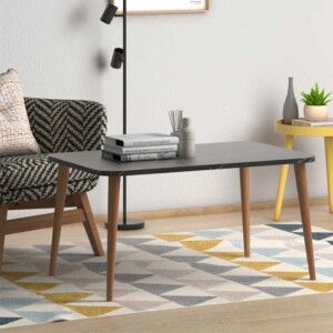 Τραπεζάκι σαλονιού Soul Megapap χρώμα μαύρο εφέ μαρμάρου 90x55x41εκ. - Image 2