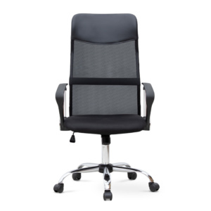 Καρέκλα γραφείου Marco Megapap με ύφασμα Mesh χρώμα μαύρο 62x59x110/120εκ. - Image 4