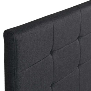 Κρεβάτι Sissy Megapap υφασμάτινο χρώμα ανθρακί 160x200εκ. - Image 6