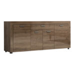 Μπουφές Joseph Megapap χρώμα καρυδί 177x40x76εκ. - Image 3