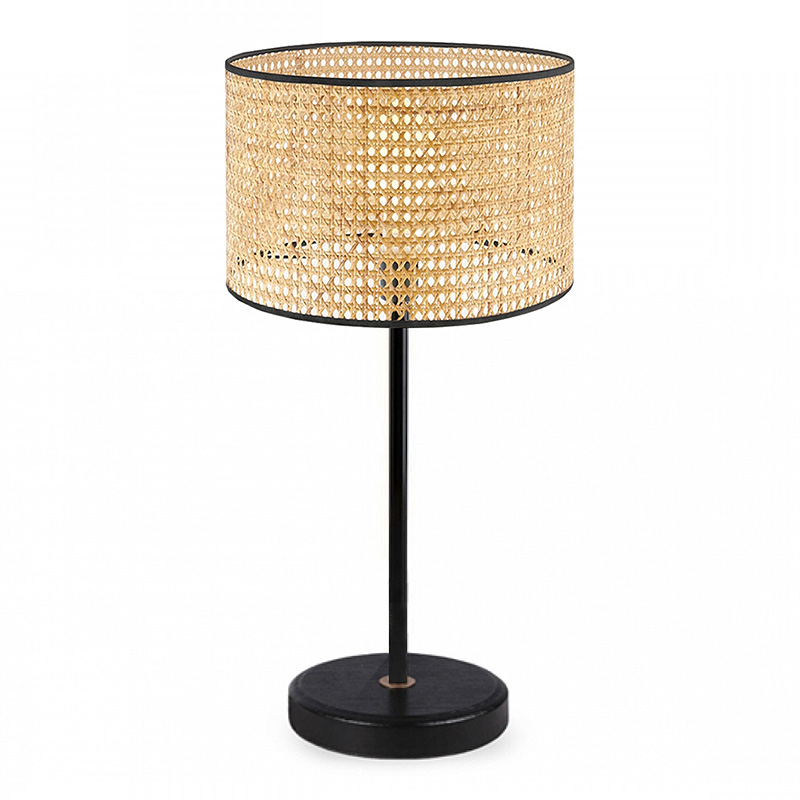 Φωτιστικό επιτραπέζιο Idaho Megapap E27 ρατάν - μεταλλικό χρώμα φυσικό - μαύρο Φ24x32εκ. Φωτιστικό επιτραπέζιο Idaho Megapap E27 ρατάν - μεταλλικό χρώμα φυσικό - μαύρο Φ24x32εκ.