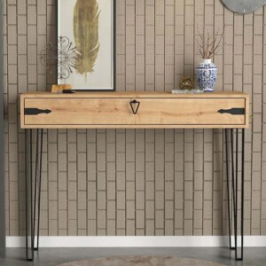 Κονσόλα Cenova Megapap χρώμα sapphire oak 120x35x89,8εκ. - Image 3