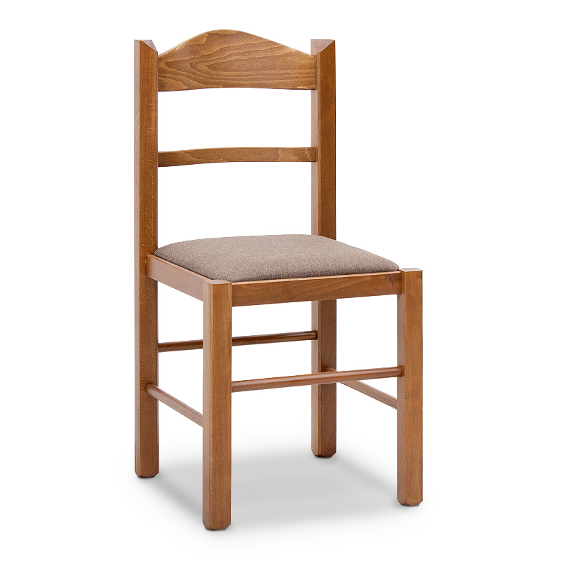 Καρέκλα τραπεζαρίας Virginia Megapap από μασίφ ξύλο οξιάς χρώμα καρυδί 42 Καρέκλα τραπεζαρίας Virginia Megapap από μασίφ ξύλο οξιάς χρώμα καρυδί 42