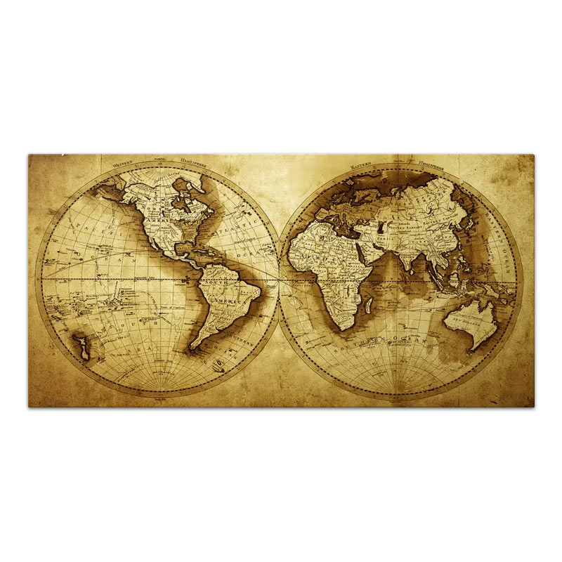 Πίνακας σε καμβά "Ancient World Map" Megapap ψηφιακής εκτύπωσης 120x60x3εκ. Πίνακας σε καμβά "Ancient World Map" Megapap ψηφιακής εκτύπωσης 120x60x3εκ.