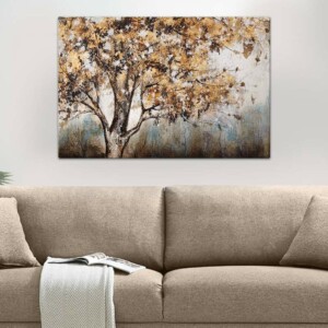 Πίνακας σε καμβά "Autumn Tree" Megapap ψηφιακής εκτύπωσης 140x100x3εκ. - Image 2