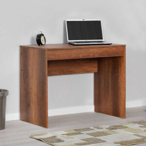 Γραφείο εργασίας Vareno Megapap χρώμα καρυδί 90x55x75εκ. - Image 2