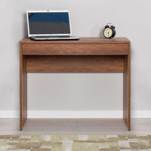 Γραφείο εργασίας Vareno Megapap χρώμα καρυδί 90x55x75εκ. - Image 4