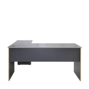 Γραφείο διευθυντικό Rio Megapap γωνιακό αναστρέψιμο χρώμα ανθρακί 160x144x75εκ. - Image 5