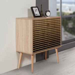 Συρταρτιέρα Soho Megapap χρώμα sonoma 80x40x90εκ. - Image 4