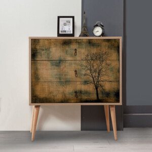 Συρταρτιέρα Soho Megapap χρώμα sonoma 80x40x90εκ. - Image 3