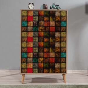 Παπουτσοθήκη - Ντουλάπι Soho Megapap χρώμα sonoma 80x36x127εκ. - Image 3