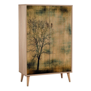 Παπουτσοθήκη - ντουλάπι Soho Megapap χρώμα sonoma 80x36x127εκ. - Image 5