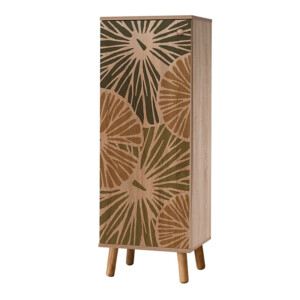 Παπουτσοθήκη - Ντουλάπι Soho Megapap χρώμα sonoma 50x38x135εκ. - Image 4