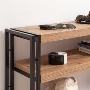 Κονσόλα Atlas Megapap χρώμα atlantic pine 140x35x80εκ. - Image 2