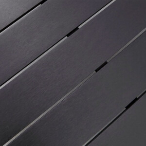 Τραπέζι κήπου Poseidon Megapap μέταλλο - ξύλο χρώμα μαύρο 180x92x75εκ. - Image 3