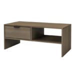 Τραπεζάκι σαλονιού Galaxy Megapap χρώμα καρυδί 100x50x42εκ. - Image 5