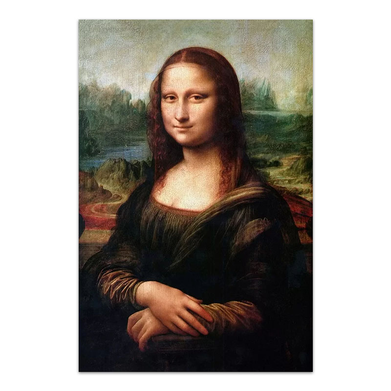 Πίνακας σε καμβά "Mona Lisa" Megapap ψηφιακής εκτύπωσης 70x100x3εκ. Πίνακας σε καμβά "Mona Lisa" Megapap ψηφιακής εκτύπωσης 70x100x3εκ.