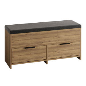 Παπουτσοθήκη Cove Megapap χρώμα ανοιχτό καρυδί 106x34x51,5εκ. - Image 5