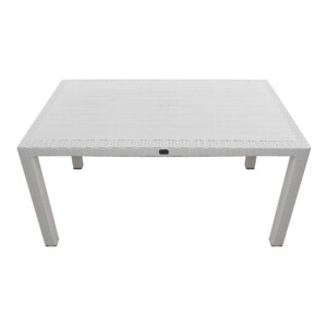 Τραπέζι πολυπροπυλενίου Kalan Megapap χρώμα λευκό 150x90x75εκ. - Image 4