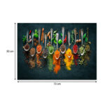 Πίνακας σε καμβά "Spices" Megapap ψηφιακής εκτύπωσης 70x50x3εκ. - Image 3