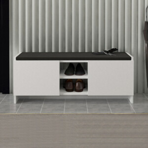 Παπουτσοθήκη Verly Megapap χρώμα λευκό 110x33,2x43εκ. - Image 3