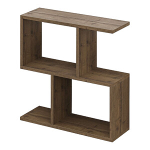 Βοηθητικό τραπεζάκι Homemania Megapap χρώμα ανοιχτό καρυδί 60x20x60εκ. - Image 4