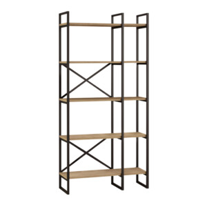 Βιβλιοθήκη Dusan Megapap χρώμα sepet oak 87,5x30x175εκ. - Image 3